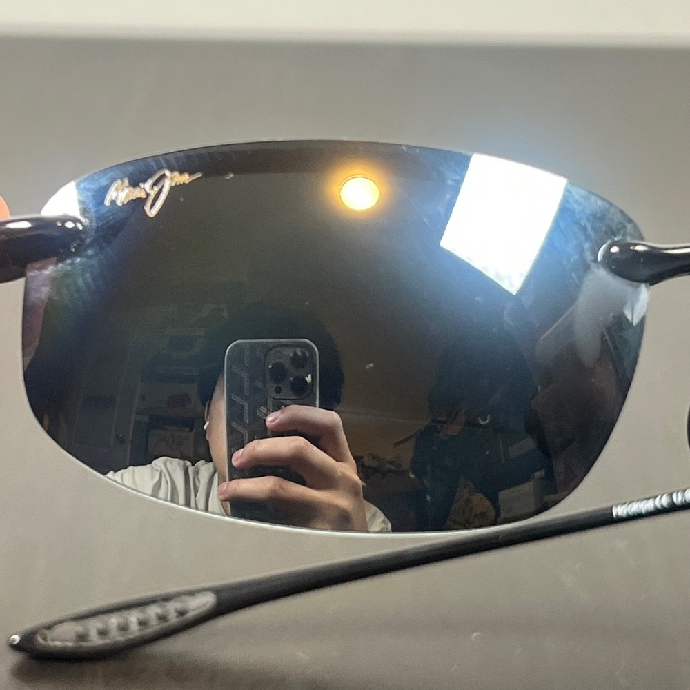 Maui Jim MJ Sport Ho'okipa Beach Reader Sunglasses G-807-02 20 Black 64 17-130 - Picture 12 of 15